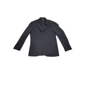 Ralph Lauren Polo Golf Men's Cotton Blend Jersey Blue Sport Coat Jacket Large